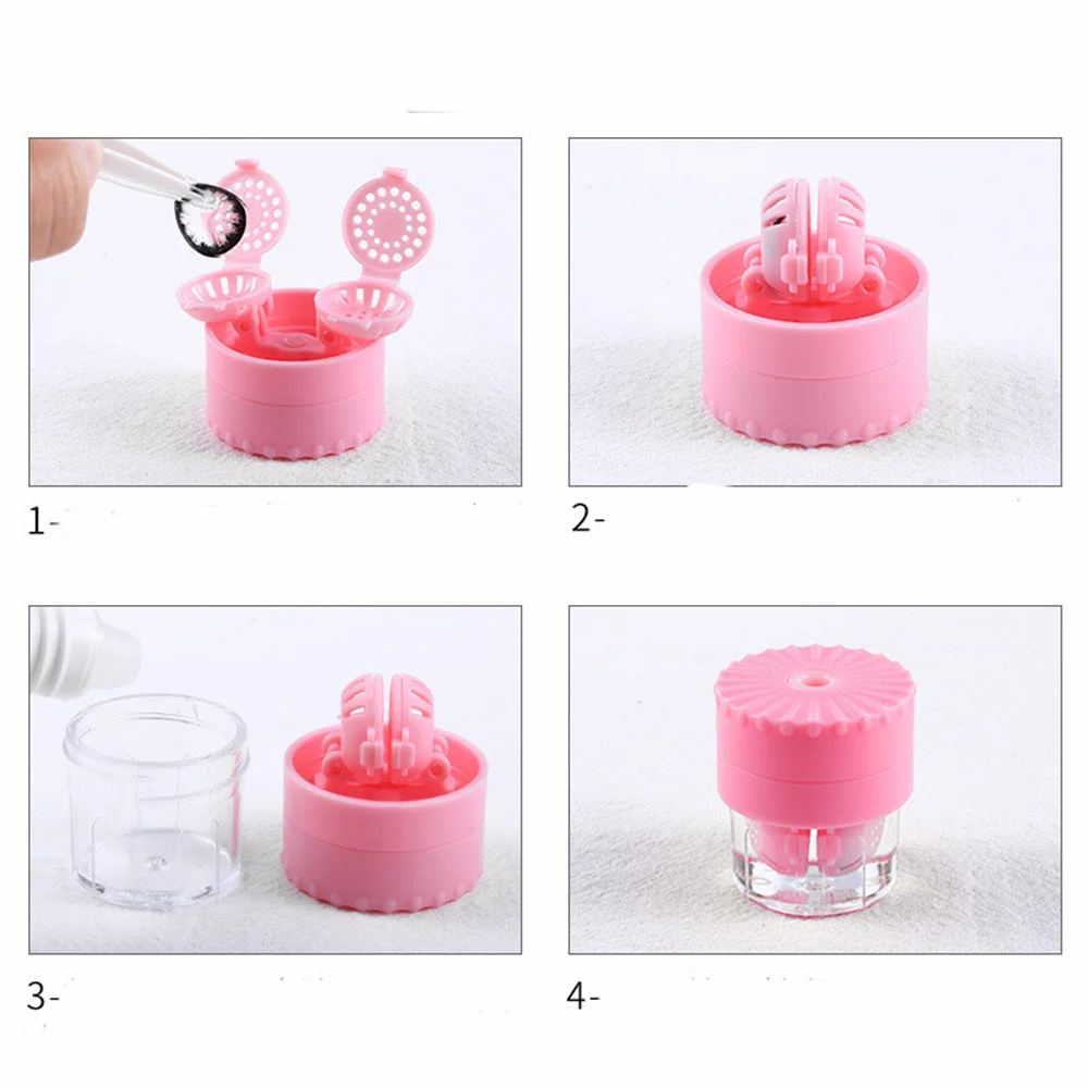 Dropshipping 2022 Contact Lenses Cleaner Orthokeratology Lens Cleaning Machine Cleaning Box Eye Glasses Manual Cleaner Wholesale