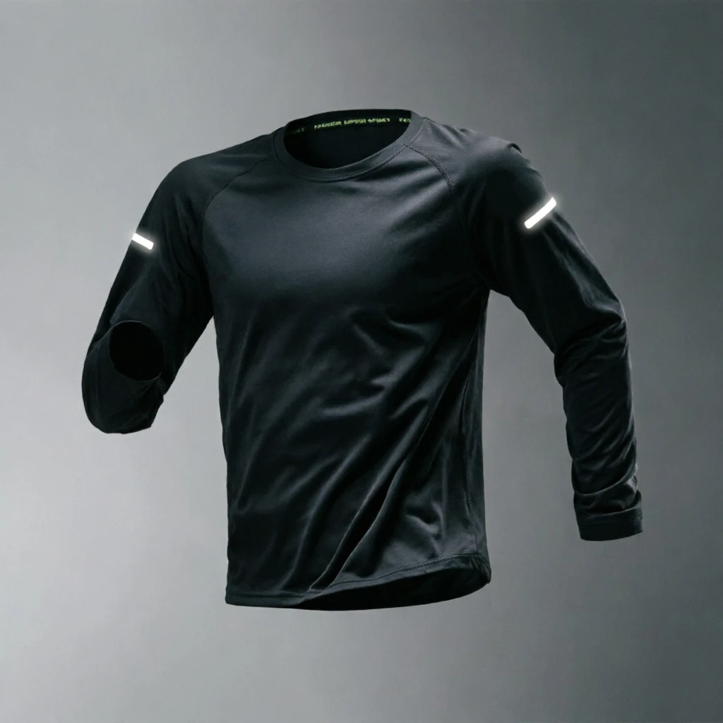Men's Running Shirts Quick-drying Clothes Long Sleeve  Training Fitness Morning Sports Cycling Mountaineering Clothes Tops