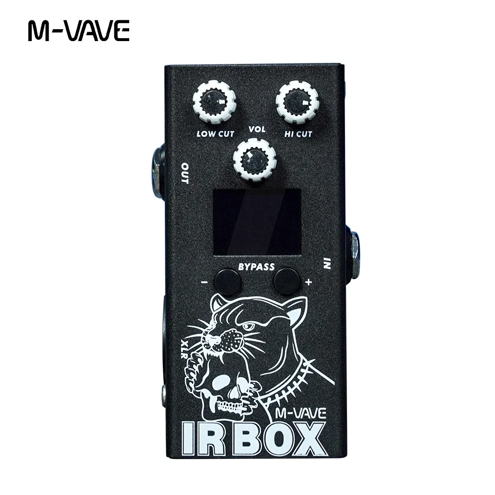 M-vave IR Box Pedal 32 Presets 24bit – Profesjonalny efekt dla gitarzystów i basistów z wysoką jakością sygnału