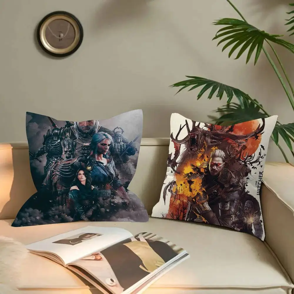 الخيال المسلسل التلفزيوني W-Witcher وسادة هدية ديكور غرفة نوم أريكة غطاء وسادة السيارة 45x45