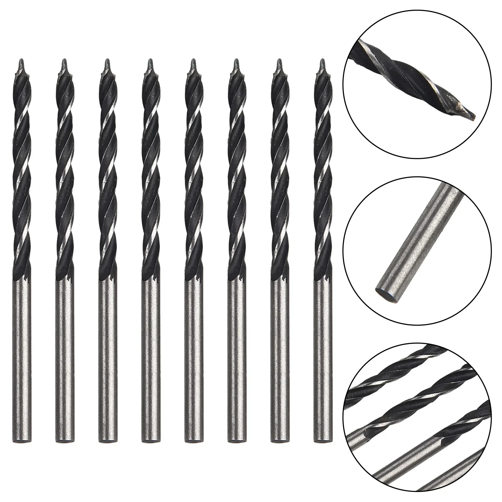 Punta da trapano a spirale Punta da trapano Punte da trapano in acciaio al carbonio Parti di trapani per legno artificiale per utensili elettrici per la lavorazione del legno
