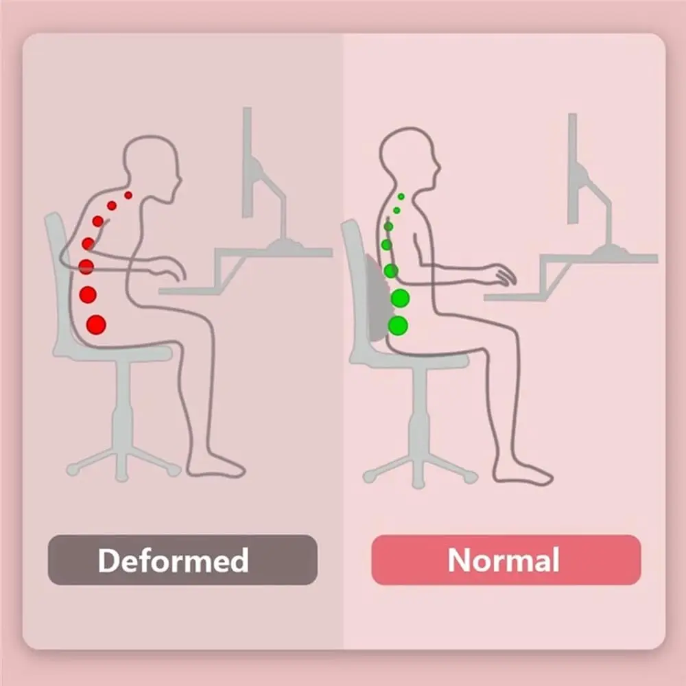 Yoga Back Trainer Lumbar Support Posture Correction Pillow Cushion Shaping Massage Care Tool Relax Muscle Home Fitness Stretcher view 2