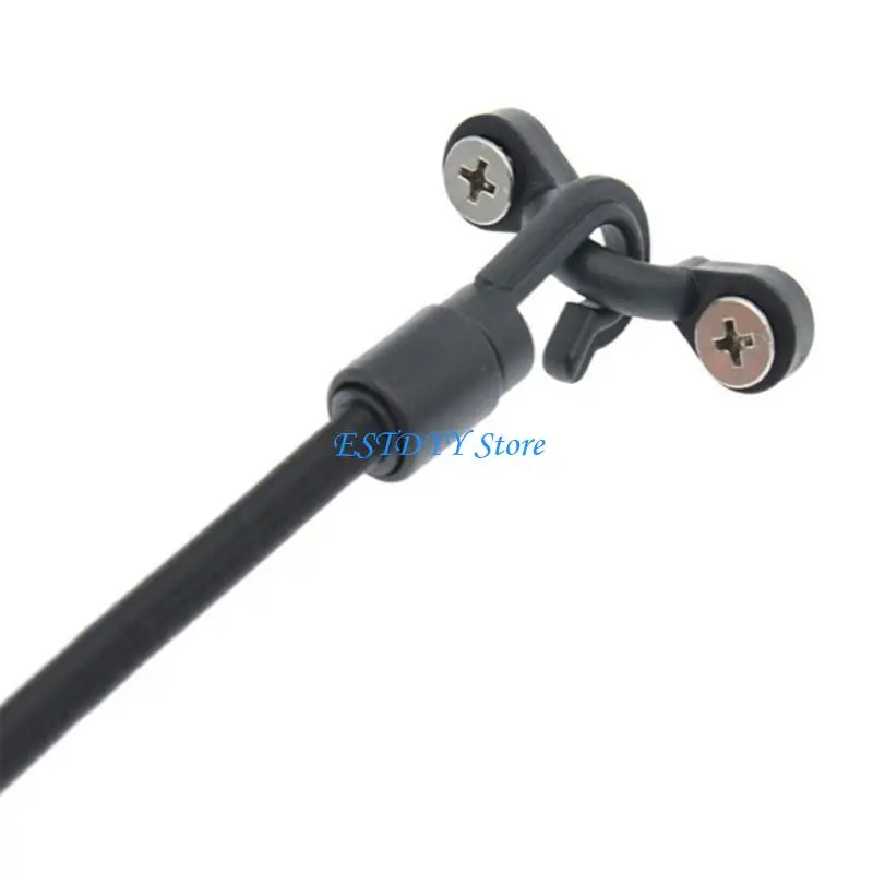 G6DE Boats Fishing Rod Tie Down Strap Portable Elastic Rope Hook Fixing Buckles Set for Kayaks Yachts Marine Fishing Accessorie