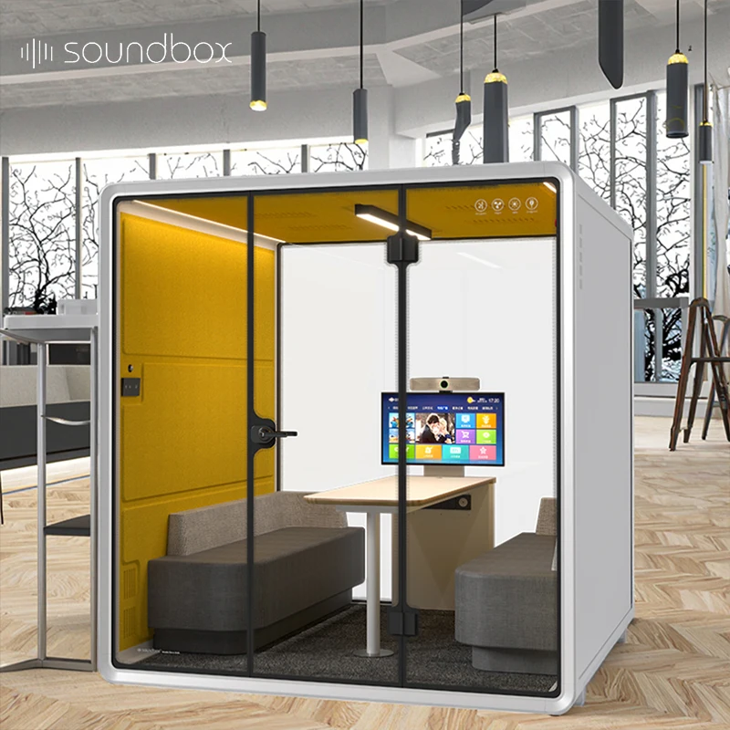Acoustic Office Working Soundproofing Telephone Office Booth Business Meeting Office Soundbox Pod