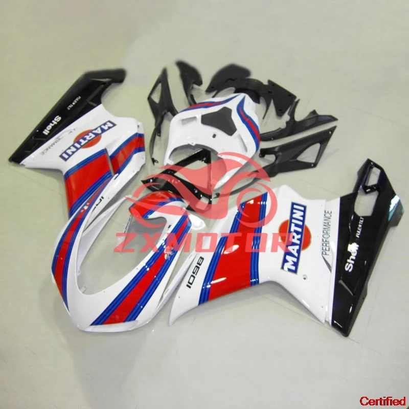 Dirt Bike Fairng Kit for Ducati 848 1098 1198 1098s 1198s ABS Motorcycle Accessory Complete Fairings Bodywork Set