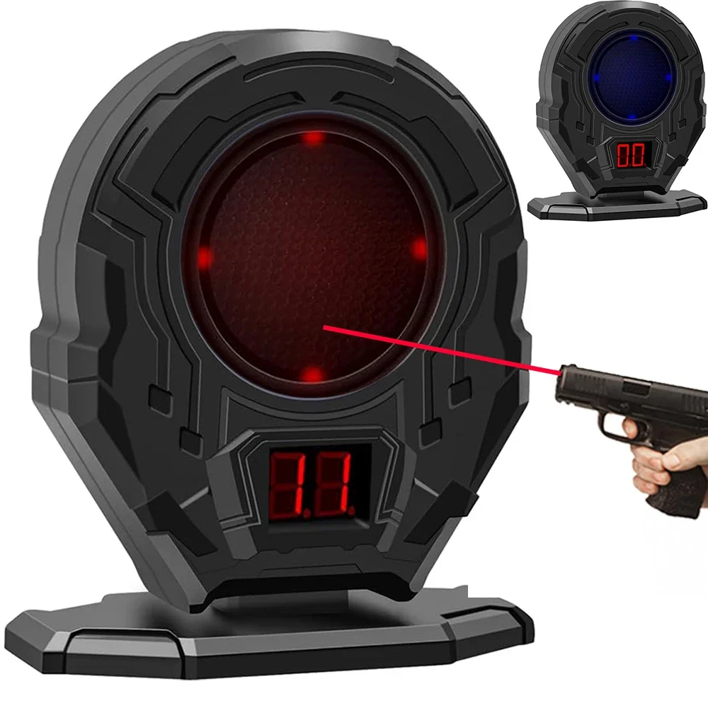 II-Christmas gifts mini infrared Dart Target Laser Training Target Induction Laser Target Auto-Scoring Target Sound Light