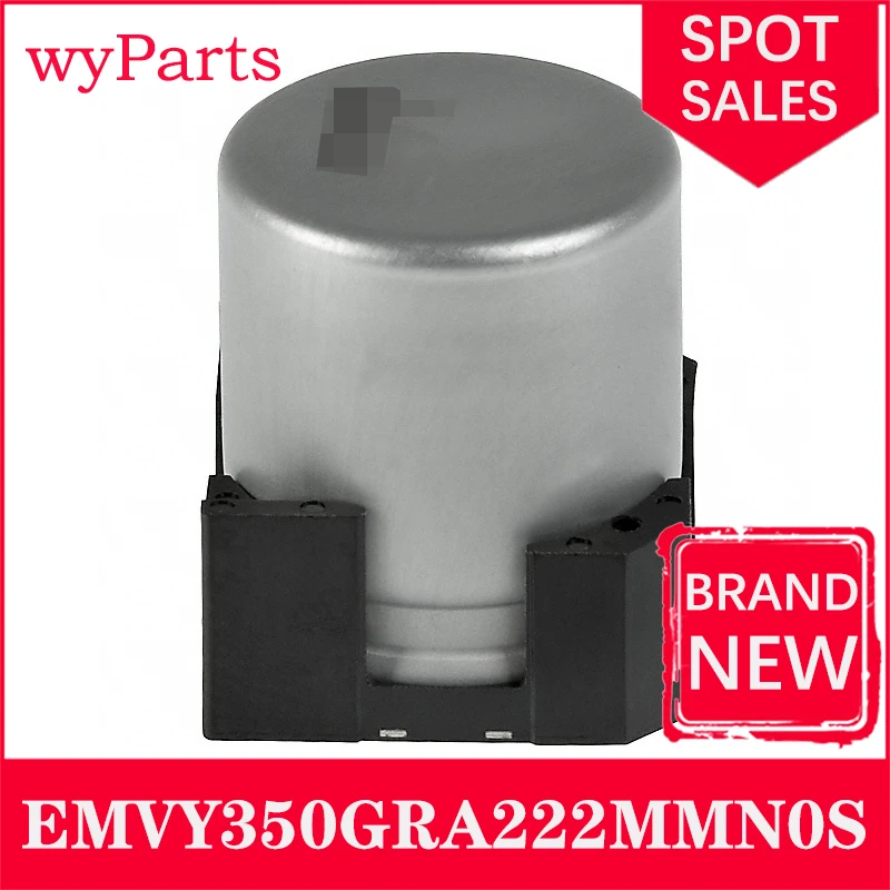 5 Pcs/lot EMVY350GRA222MMN0S EMVY350GRA222 BRAND NEW CAP ALUM 2200UF 20% 35V SMD