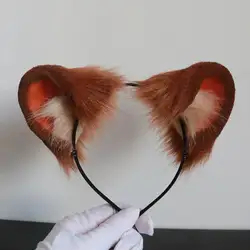 MMGG New Tate No Yuusha No Nariagari Raphtalia Cosplay Brown Bear Ears Headwear Original Handmade Work Headband Halloween