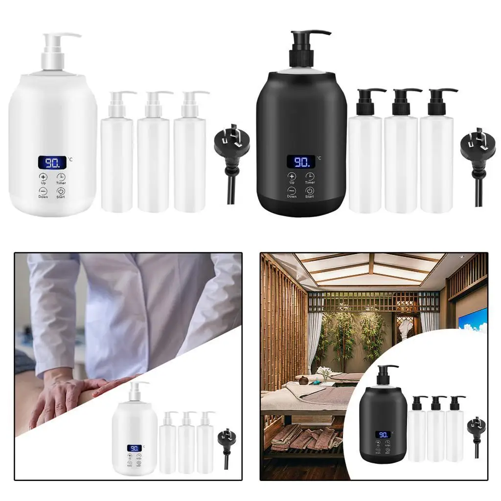 

Портативный нагреватель для одной бутылки масла с LED-дисплеем, легкий, компактный, для массажных инструментов, для эфирных масел