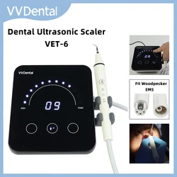 VVDental Ultrasonic Scaler Machine With 5 Tips Remove Tooth Calculus Smoke Stains Oral Care Teeth Cleaning Equipment For Dentist