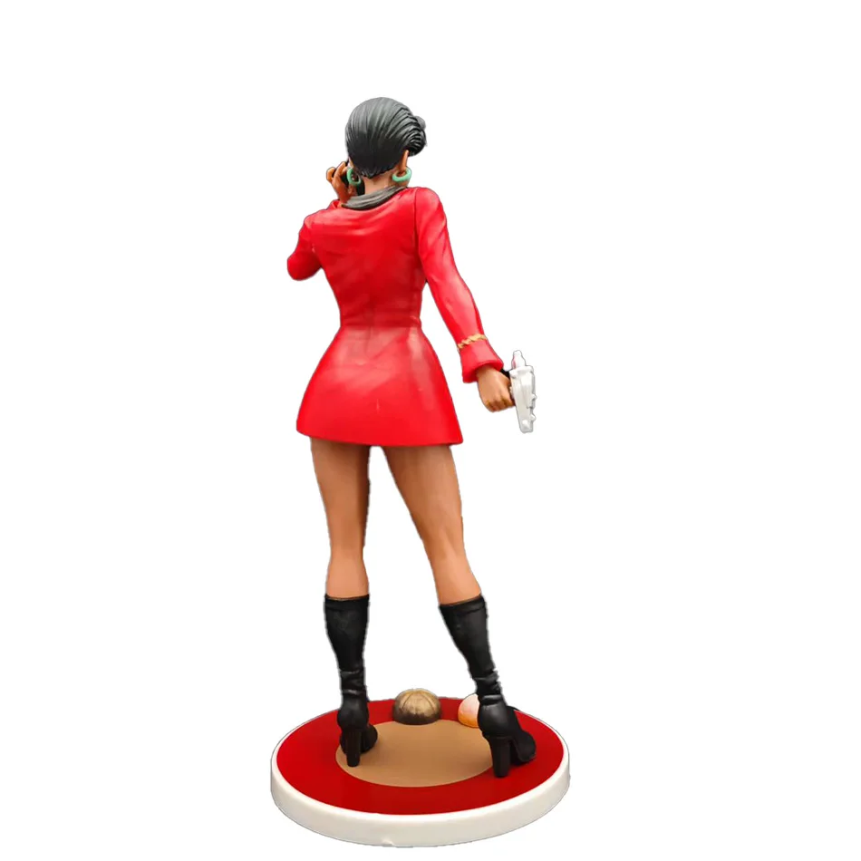 Anime Figur Star Trek Kommunikation Offizier Uhura StarCraft stehende Haltung Figur Desktop Modell Ornament Weihnachten Spielzeug