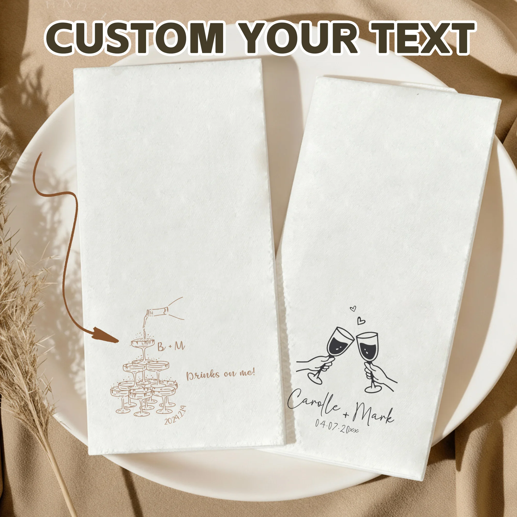 Custom Dinner Napki…