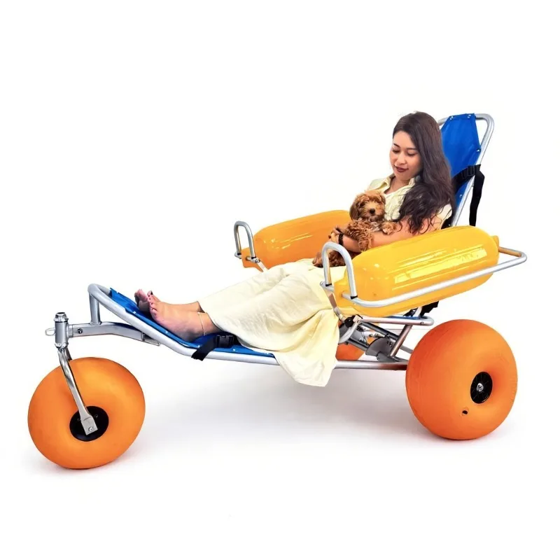 

Beach Wheelchair All Terrain Water Floating Beach Walker