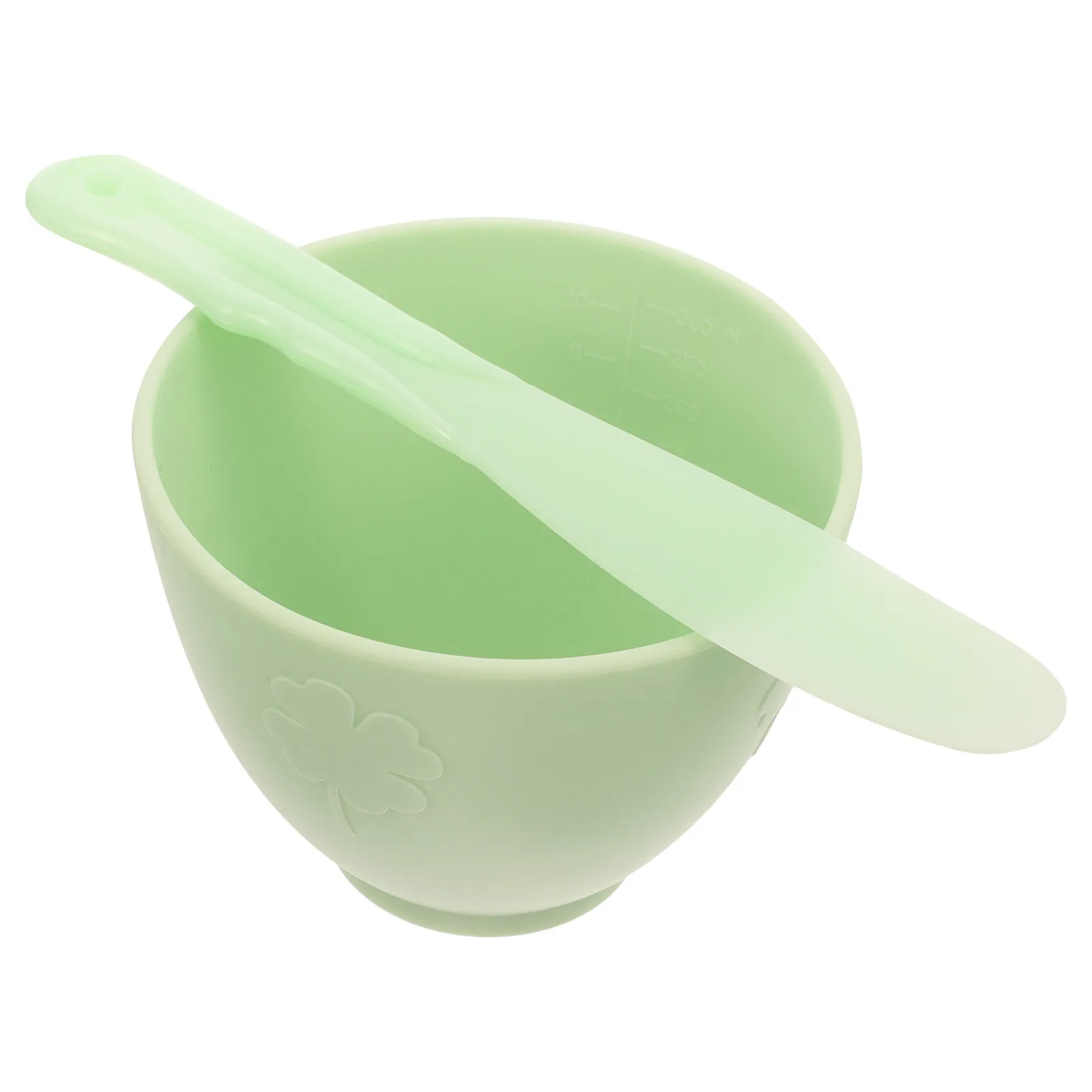 1Set Facial Mask Bowl Stick Set Smooth Surface DIY Mask Mixing Tool Portable Beauty Salon Supplies Beauty Mixing Bowl - view 3
