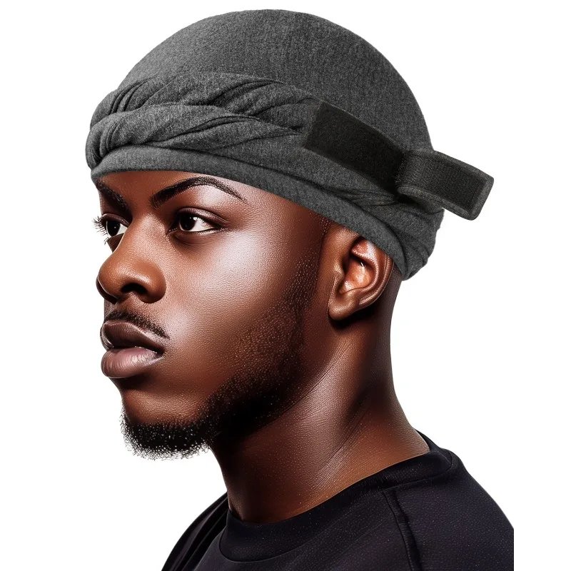 

Unisex headscarf with multiple colors, silk satin lining headscarf, head mounted skull hat suitable for sleeping outdoors