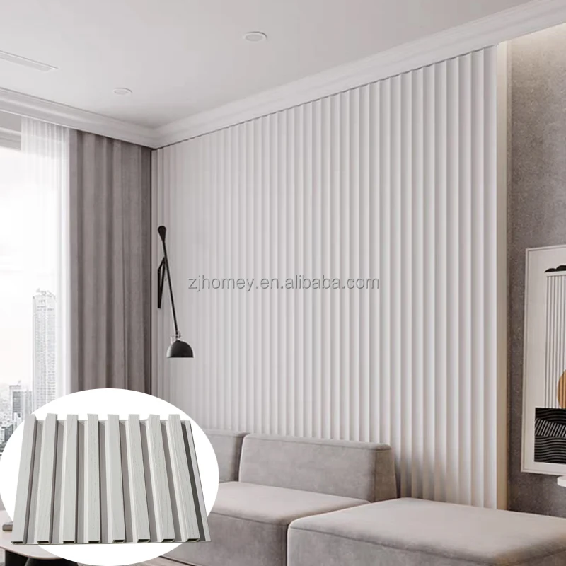 Antibacterial WPC Wall Panel 12mm Mold & UV Proof, CE/FSC Dual Certified for Hospital/Garage