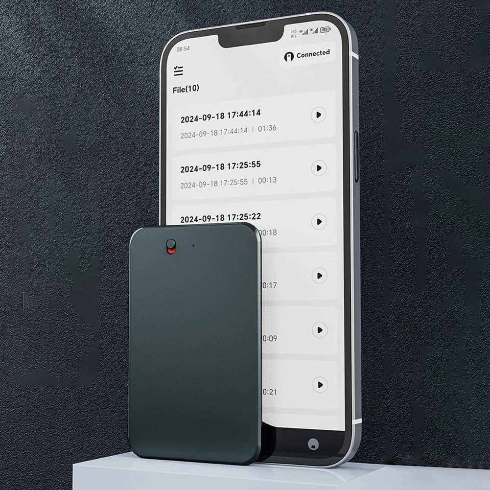 AI ChatGPT-4 مسجل صوت ذكي نقل خرائط العقل وملخص الذكاء الاصطناعي مسجل صوت AI جهاز تحويل الصوت إلى النص