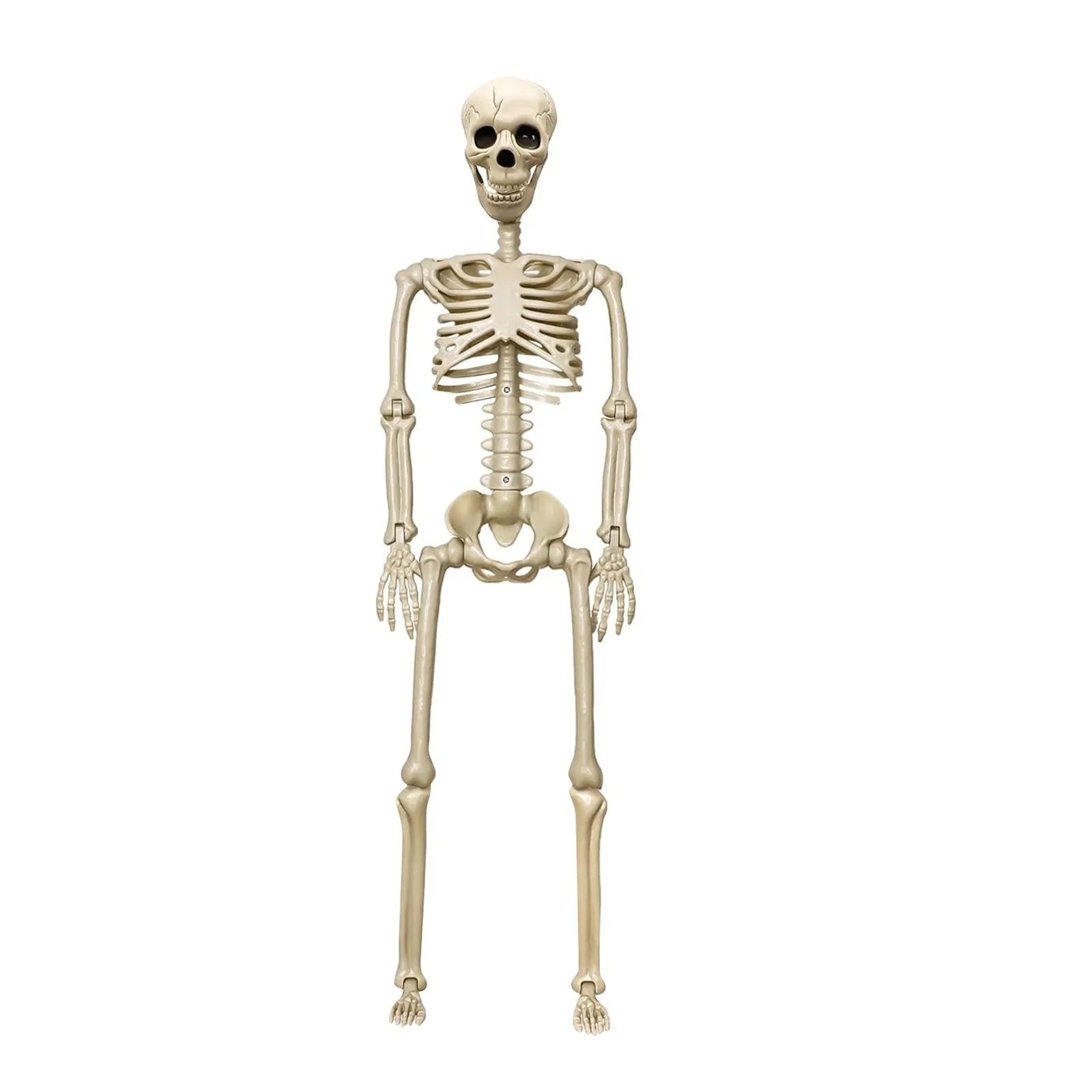 90cm Halloween Skeleton Decor Poseable Joints For Creepy Positions Perfect For Yard/Haunted House Displays Pvc Outdoor Decor
