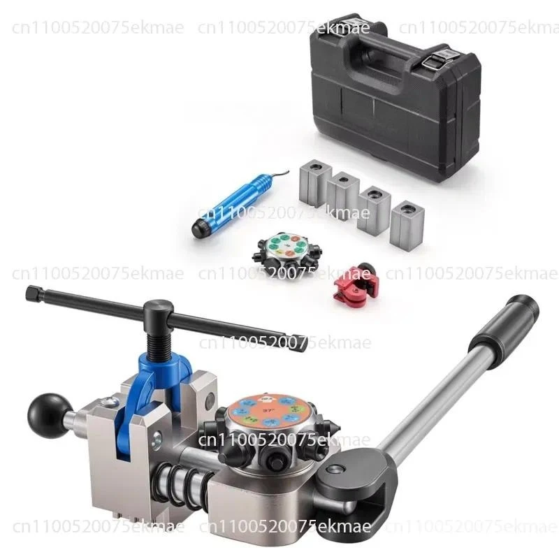 Professional Dual Bubble Flare Tool Kit 45 37 Degree Brake Line Flare Tool for 3/16 