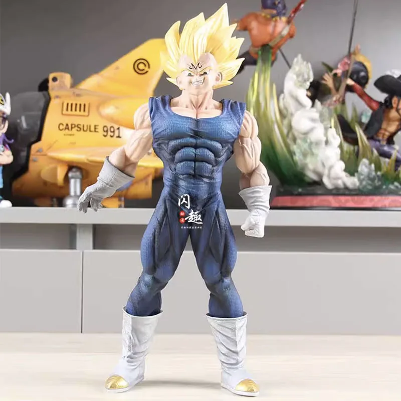 

Dragon Ball Z Majin Vegeta Action Figure Anime DBZ Vegeta Figuras 24cm Collection Model Desktop Decoration Toys Gift for Kids