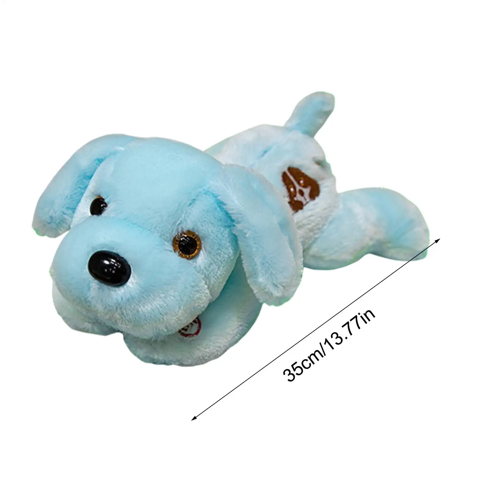 Peluche Luminoso a Forma di Cucciolo, Luce Notturna Creativa da 14 Pollici, Adorabile Giocattolo LED Morbido per Bambini