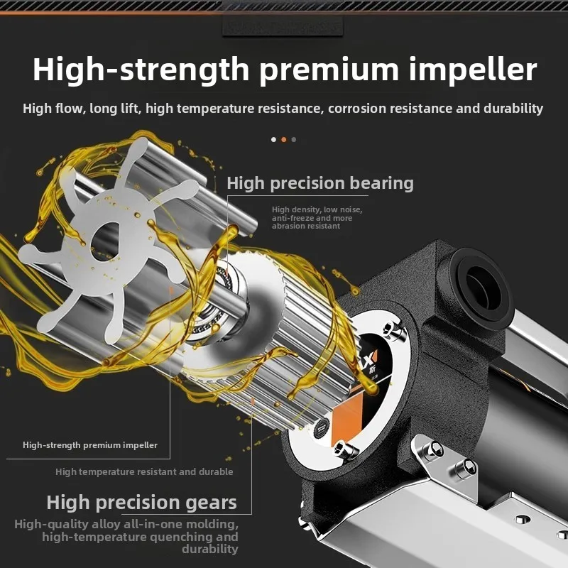 12V24V220V Electric Universal Small Pumping Unit Portable Refueling Artifact with Forward and Reverse Rotation