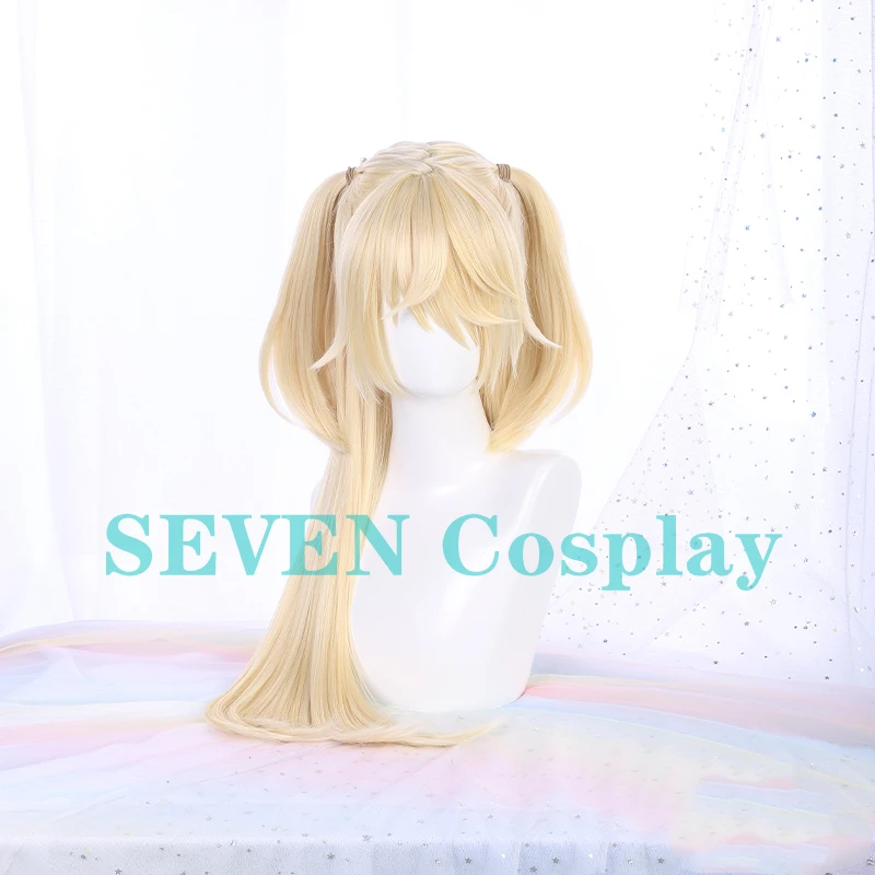 SEVEN Cosplay In Stock Game Genshin Impact Fischl Cosplay Wig