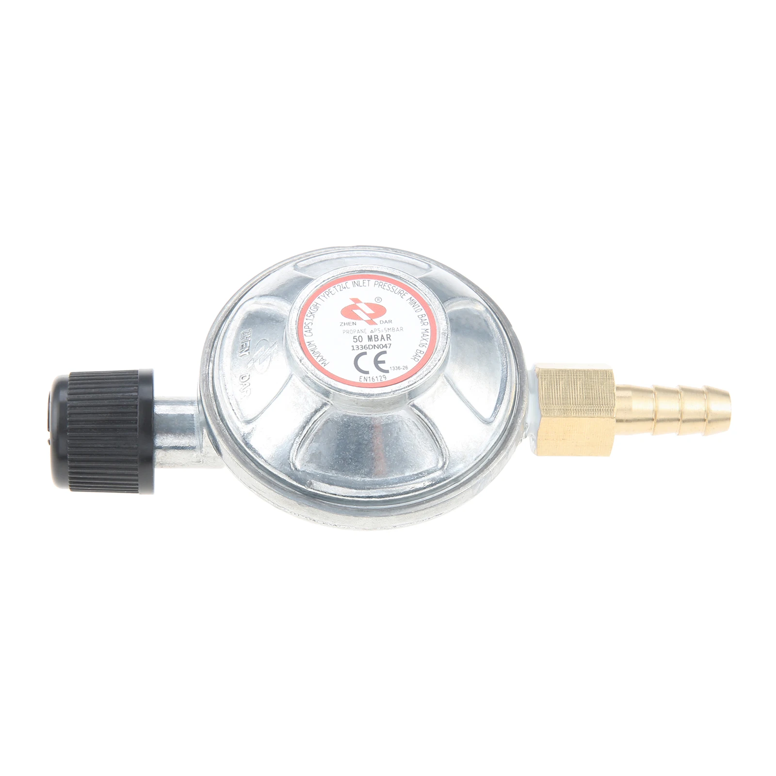1pc Low Pressure Propane 50mbar Disposal Bottle Connection Regulator with Adjustable Knob Adapter for Camping Stove Grill Heater - view 6