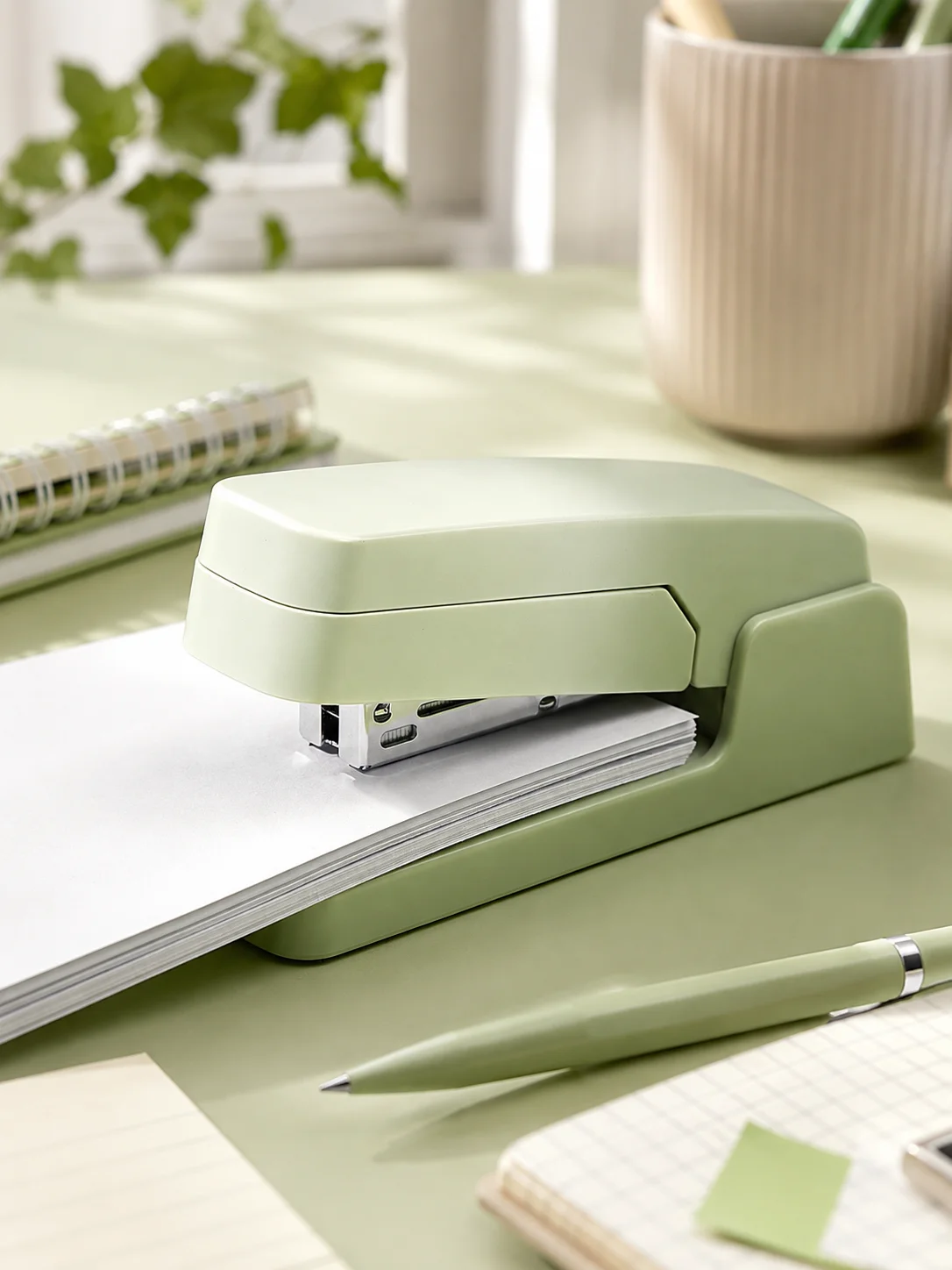Home Office 2024 - 360 ° Grampeador Rotativo Multiângulo para