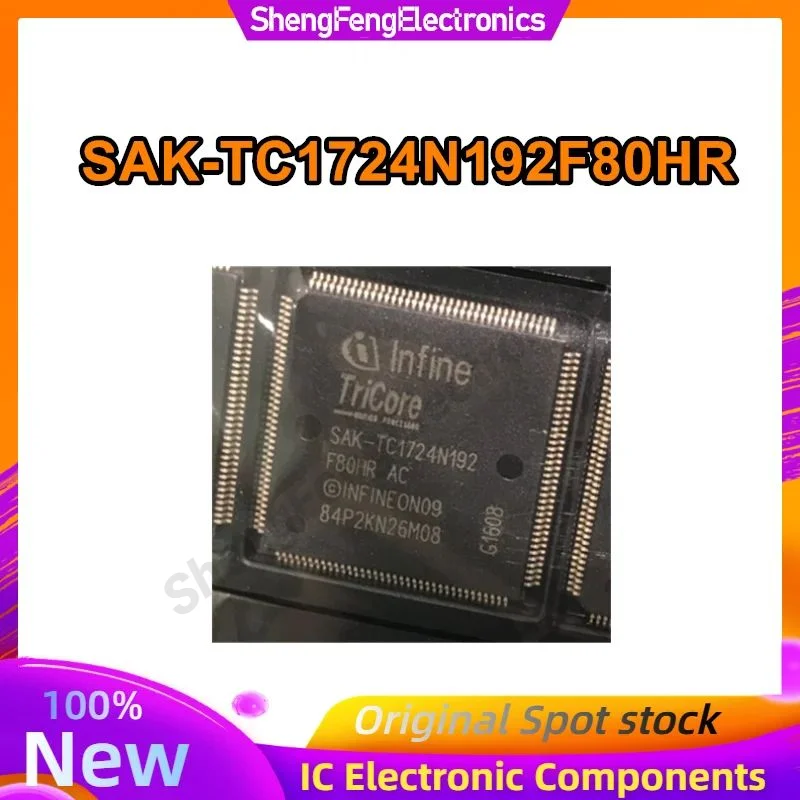 SAK-TC1724N192F80HR-AC AC SAK-TC1724N192-F80HR F80HR AC LQFP144, chips de cpu para coche SAKTC1724N192F80HLAC, SAK-TC1724N192