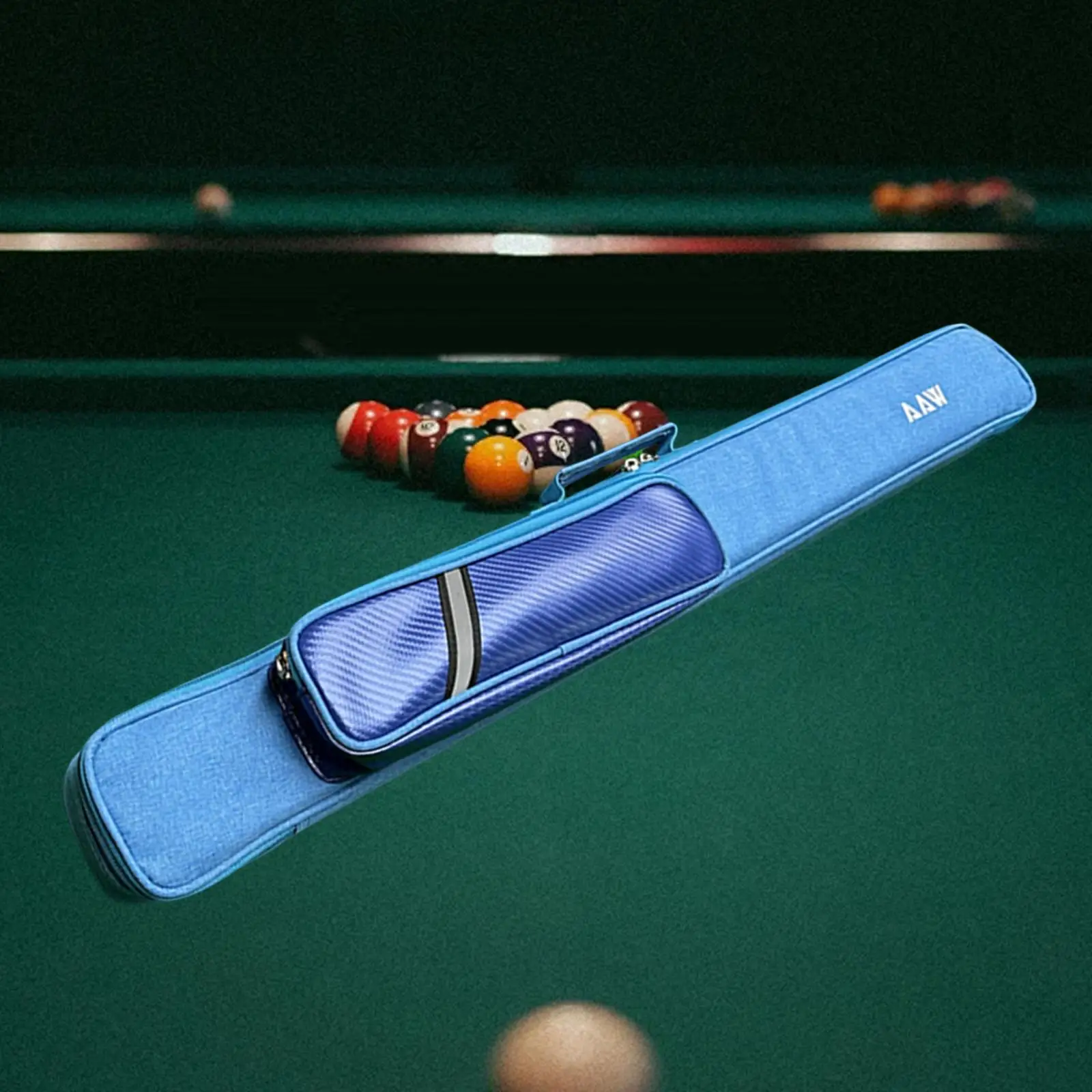 

Billiard Pool Cue Stick Case Adjustable Shoulder Strap Portable 4 Holes for 1/2