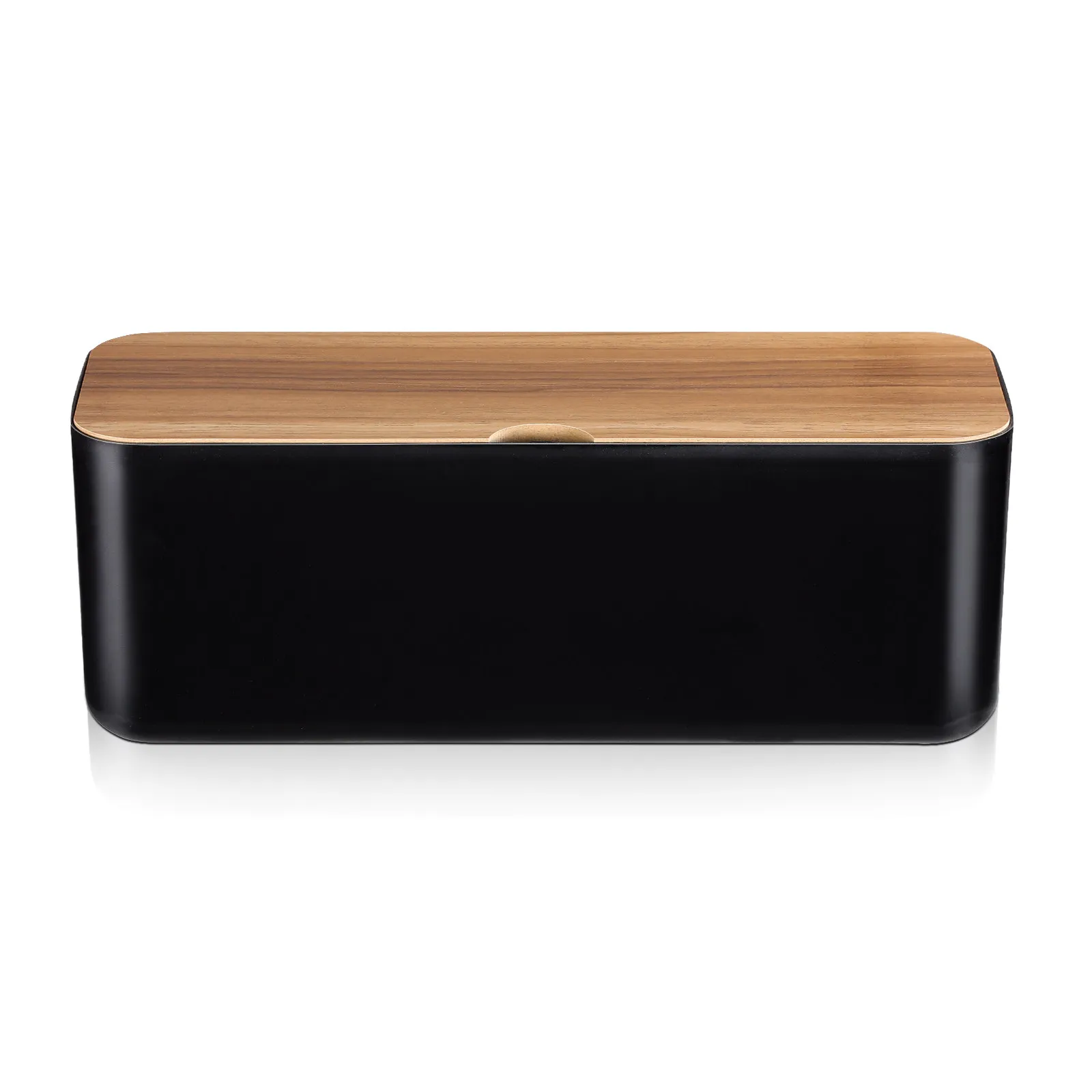 

Power Cord Storage Box Cable Management Organizer Fire-Resistant ABS Cable Holder with Removable Lid Heat Dissipation for Home