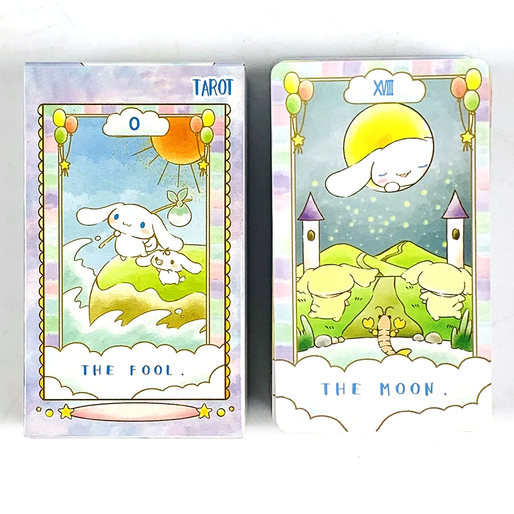 بطاقات التارو الجديدة 78 قطعة سطح التارو اللطيف سطح رائع للمبتدئين حجم المحمولة والأصدقاء جمع أرواق لعب