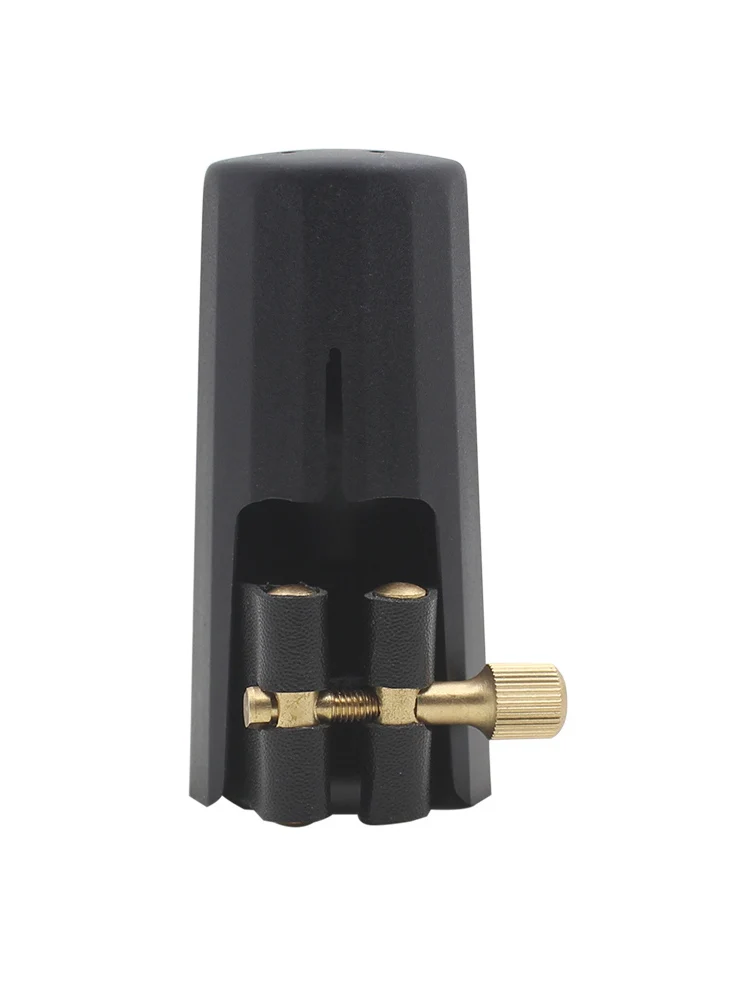 Saxophone Mouthpiece Ligature Fastener Clip for Alto /Tenor /Soprano Sax Leather Ligature Clarinet Cap Woodwind Instrument Parts