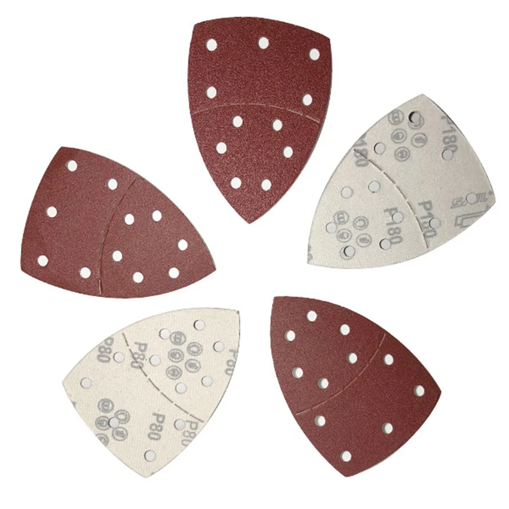 

10 pcs Home Orbital Sander 105 x 152mm Detail Palm Sander Sandpaper Pads Mouse Sanding Sheets Abrasive Paper For Bosch PSM 100A