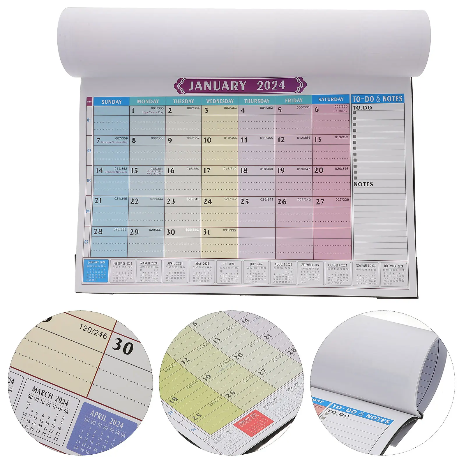 

Wall Calendar 2023 Monthly Planner Hanging Calendar For Home Office Smooth Paper Easy Hanging Large Blank Space Festival