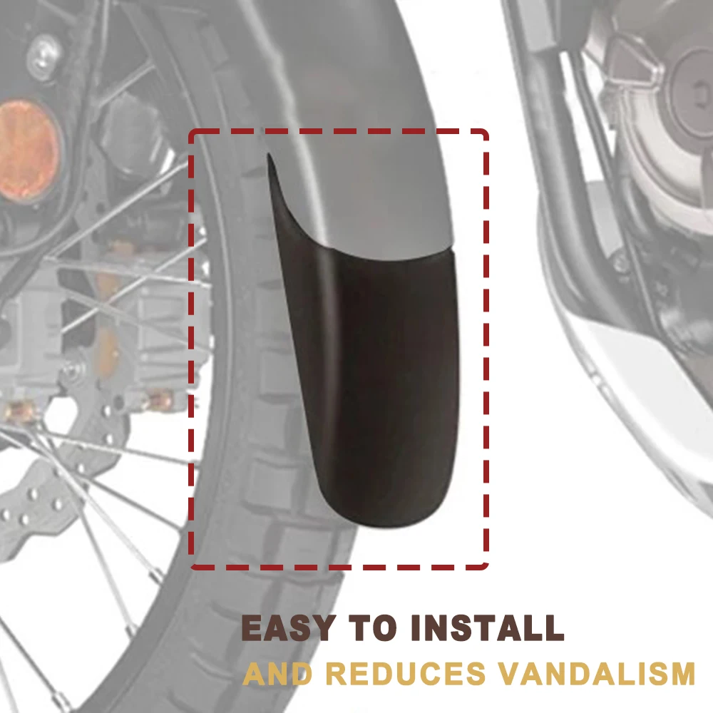 Motorcycle Front Fender Mudguard Extension Tenere700 ABS Hugger Extender Accessories For YAMAHA Tenere 700 TENERE700 2019 2020 - Image 2