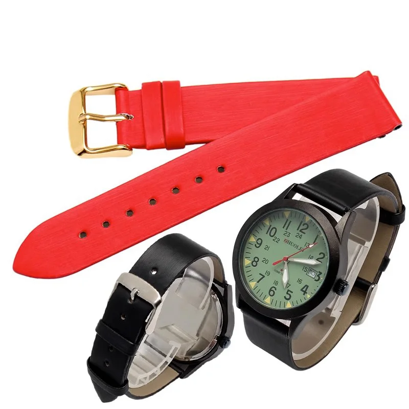 10 12 14 16 18 20MM Silk Calfskin Leather Satin Watchband for CK DW MK Tissot Omega PATEK PHILIPPE Watch Band Watch Strap Women