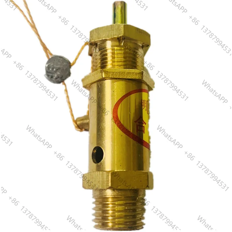 1/4 3/8 1/2 3/4 Pump Air Compressor Safety Valve Spring Loaded Exhaust valve Pressure Relief Valve for Air Compressor