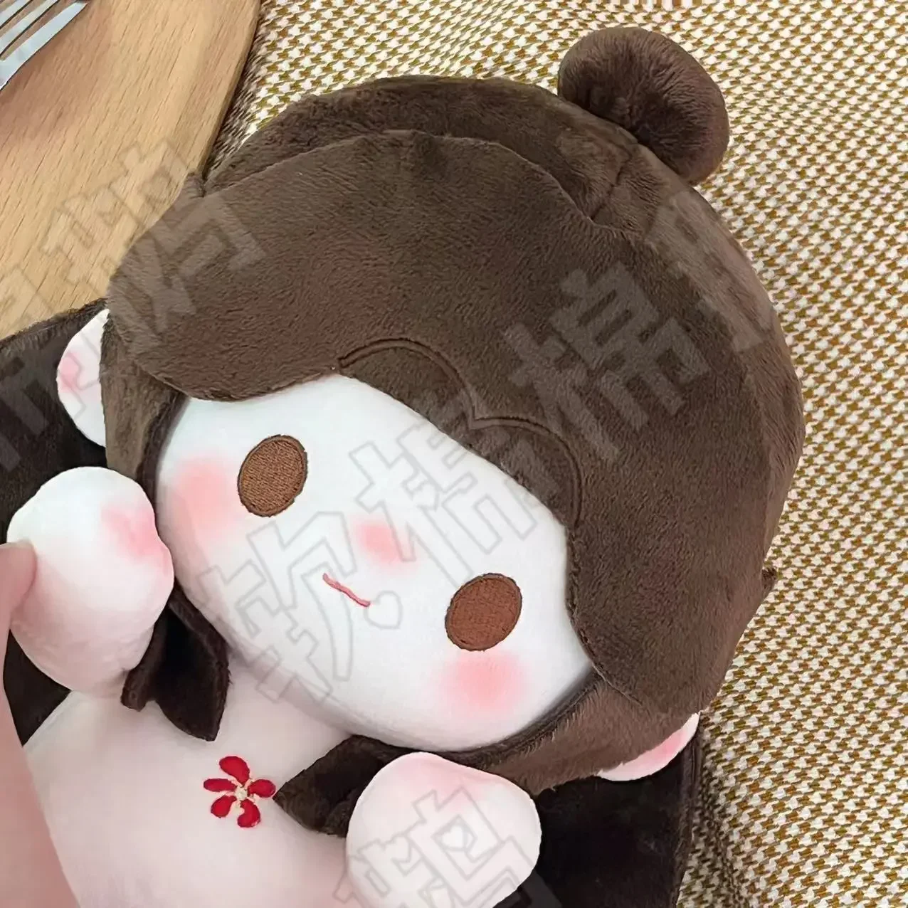 Carino Anime Tian Guan Ci Fu Xie Lian Hua cheng 20 CM Seduta Figura Peluche di Cotone Corpo della Bambola Vestire Peluche Cuscino Giocattoli Regalo