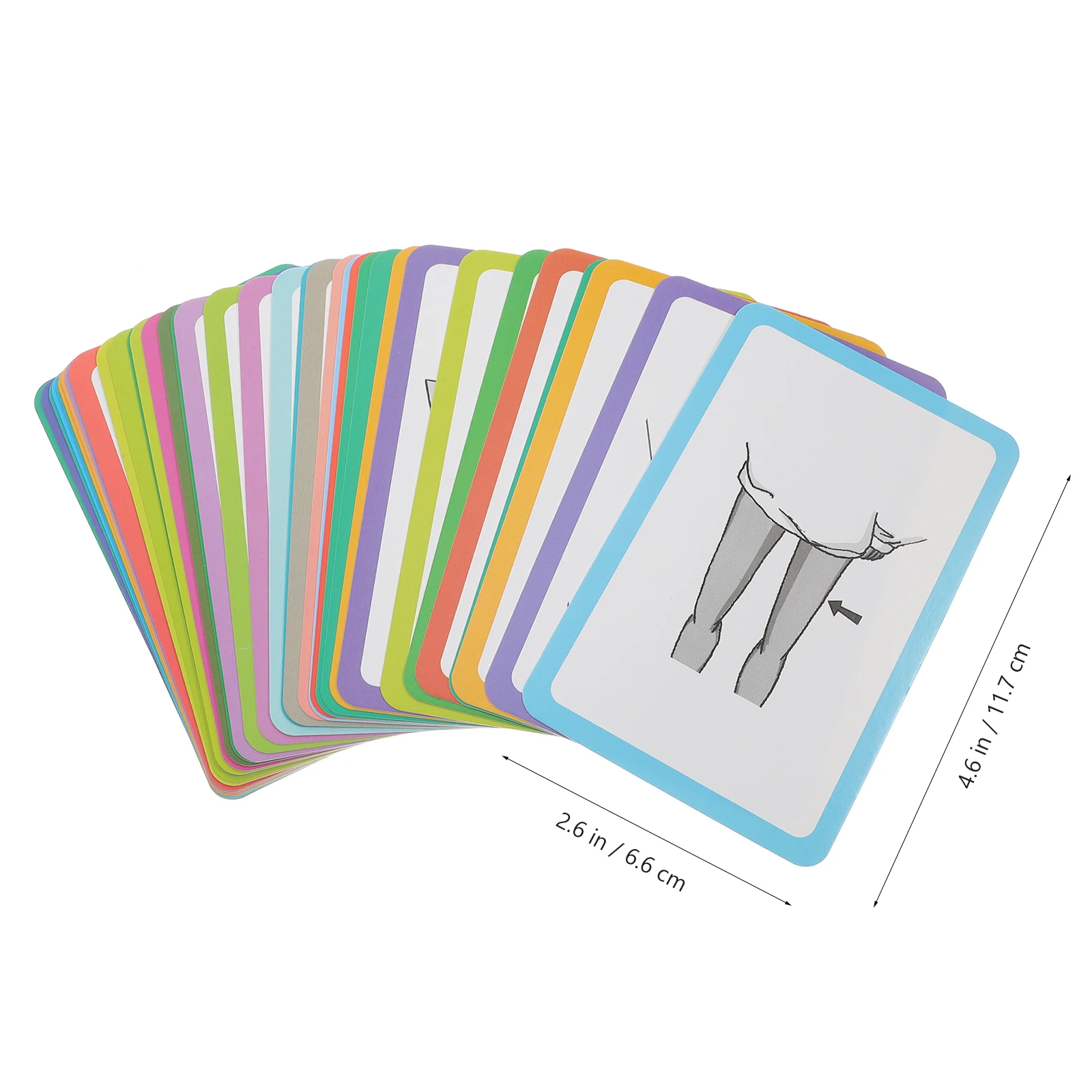 4 Boxes Early Education Cards Toys Learning Infant for Development Portable Toddler Paper Kids Talking Flash Child Cognitive