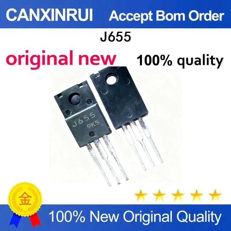 (5-100 Pieces) Brand new stock J655 2SJ655 TO-220F