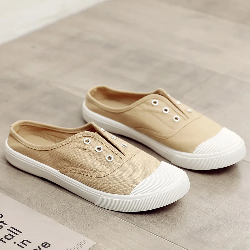 2380 khaki half slippers