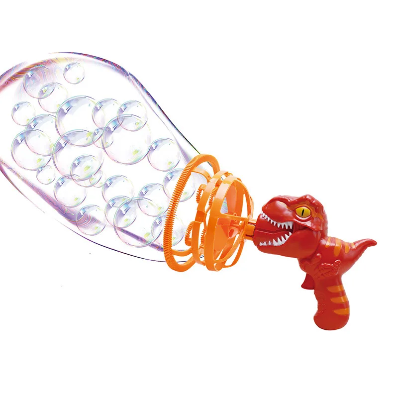 New Bubble Gun Bubble Machine Dinosaur Bubble Machine Toys Suitable for Children and Toddlers Bubble Gun Party Gifts Birthday