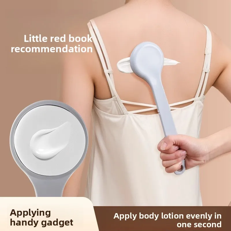 

1Pcs Multi-Function Lotion Sunscreen Ointment Applicator Long Handle Body Cleaner Shower Brush Sunscreen Back Applicator