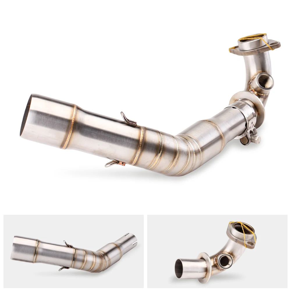 

Motorcycle Exhaust Pipe Stainless Steel Middle Link Pipe For GTS 250 300