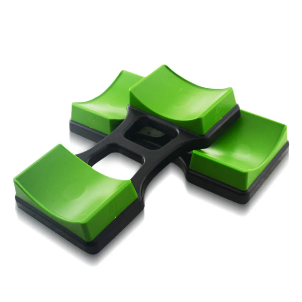 

4Pcs Dumbbell Rack Storage Holder Household Sturdy Plastic Weight Stand Gym Fitness Accessory Barbell Display Stand