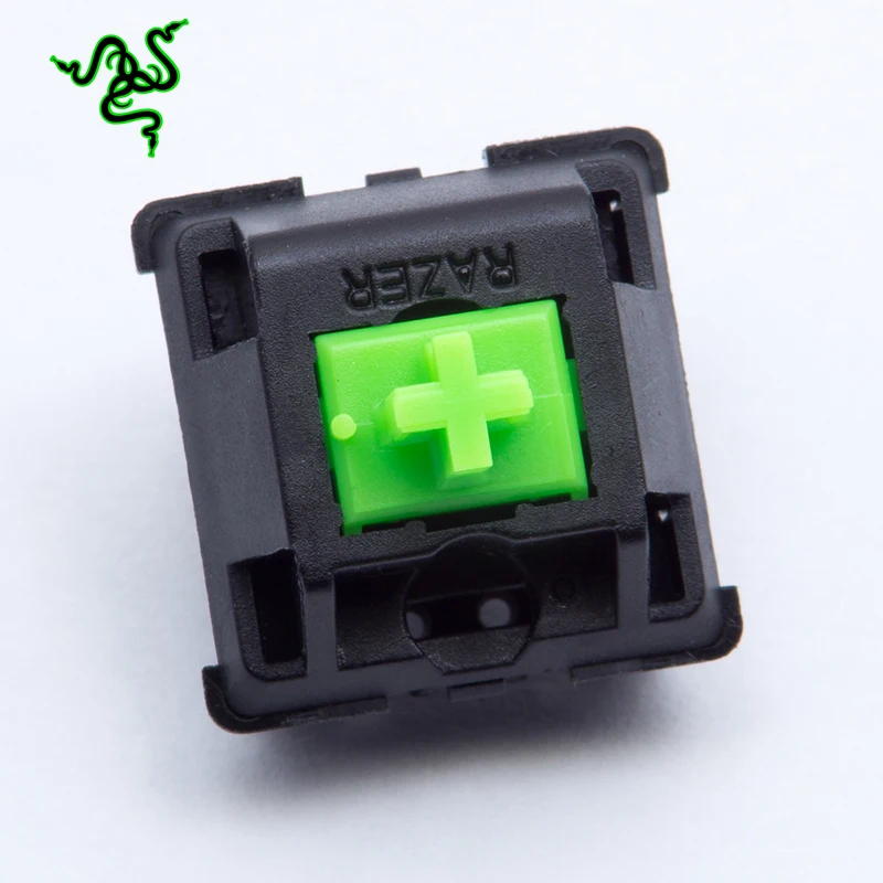 Punk Workshop 24mm 30mm Mechanical Buttons PushButton with Razer Green Switches for MAME Hitbox Arcade Cabinets