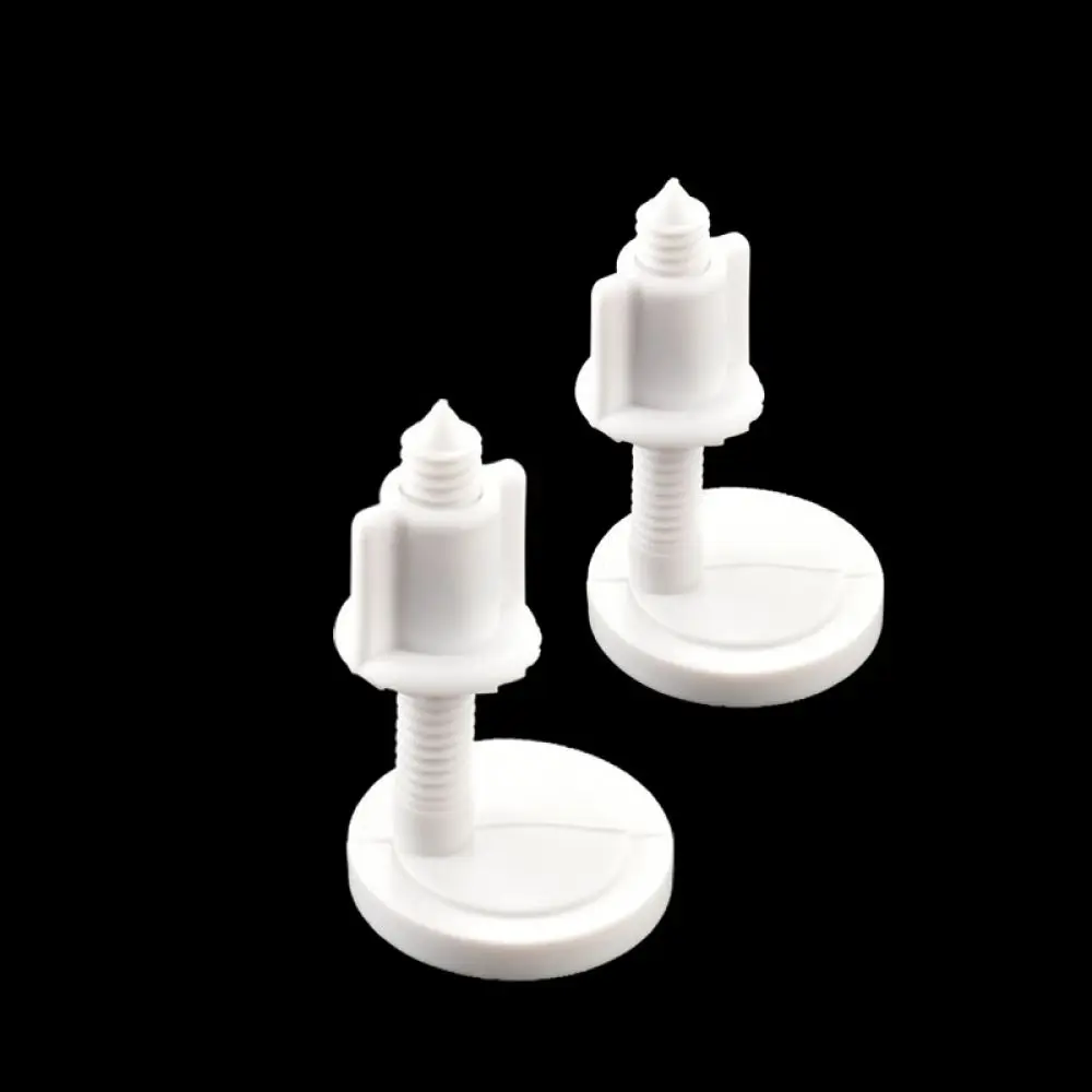 Replacement Expanding Bolts For Toilet Seat Hinges Universal Plastic Rubber Fastening Hardware Easy Install Bathroom Accessories