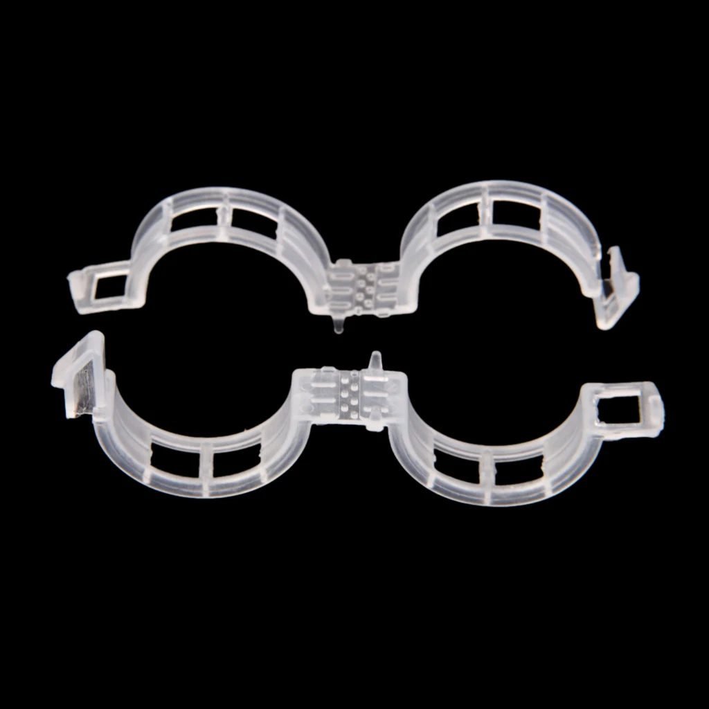 100 Buah Alat Perbaikan Tanaman Rambat Putih Klip Tanaman Rambat Putih Dapat Digunakan Kembali